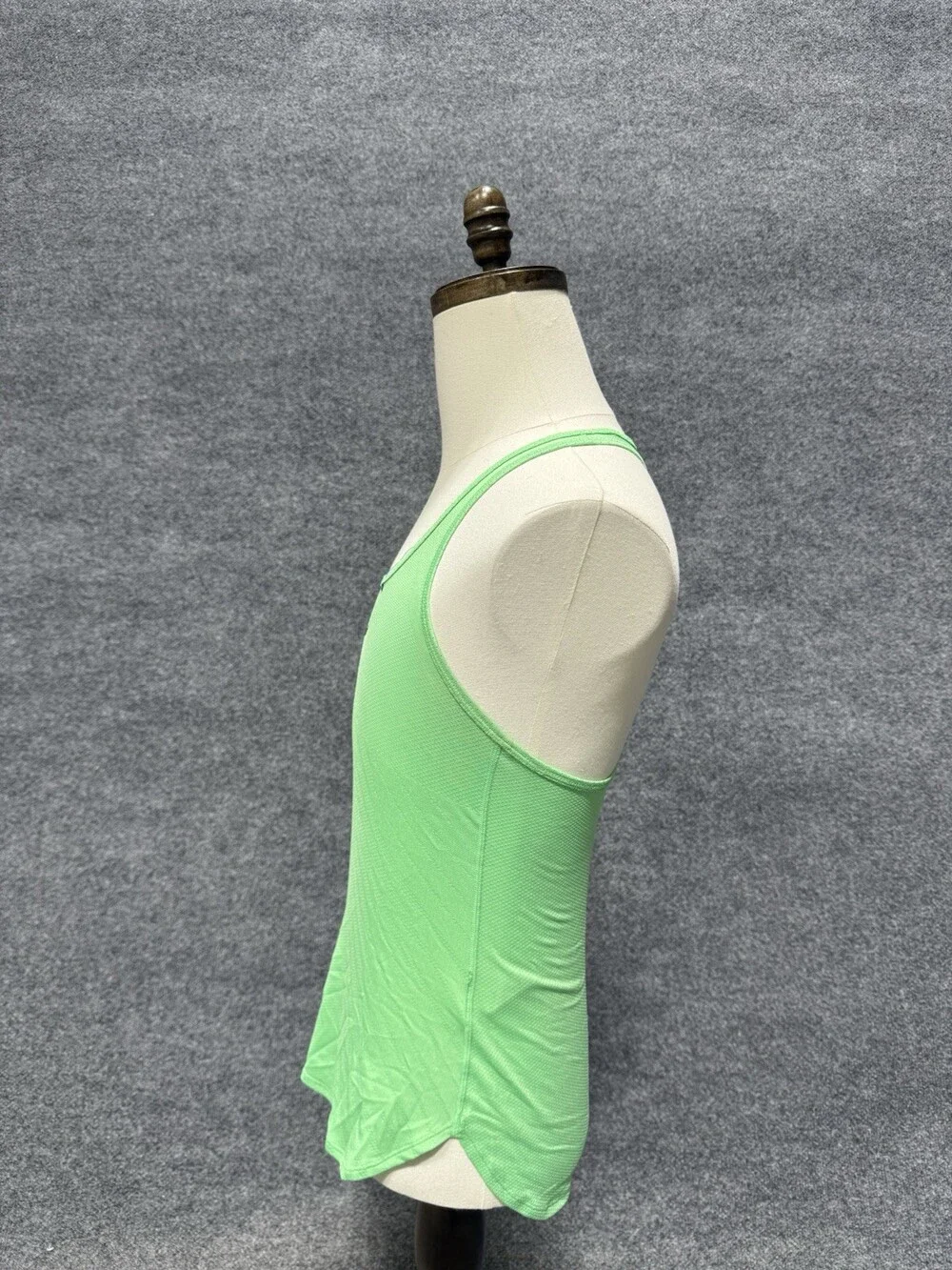 Nike Zoom Cool Womens Small Green Racerback Running Tank Top Dri Fit Athletic